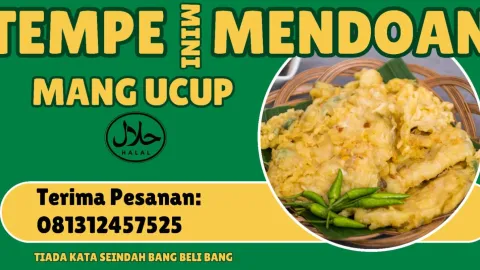 ISI 7 MARTABAK TAHU MINI SPESIAL SAMBAL KECAP - GORENGAN