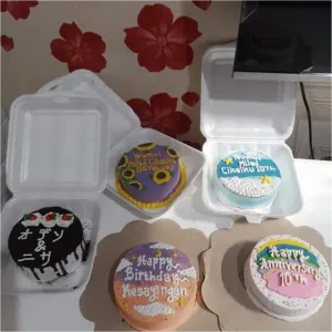 bento cake uk cup nasi base brownies 40.000
