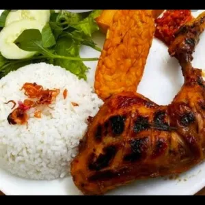 paket ayam bakar simadu komplit
