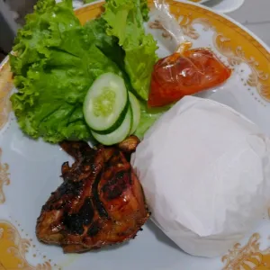 Nasi ayam bakar