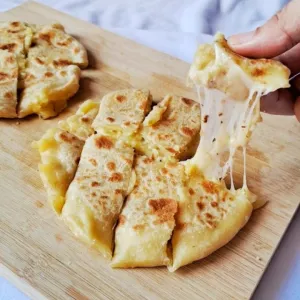 potato cheese breadroti, kentang, kejumozarela