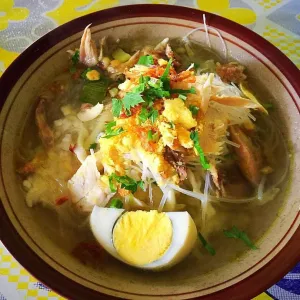 SOTO AYAM campur