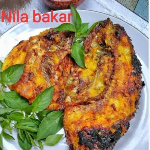 nila bakar1 ekor nila bakar+sambal + lalab