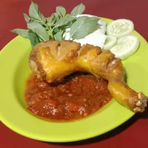Pecel Ayam Paha