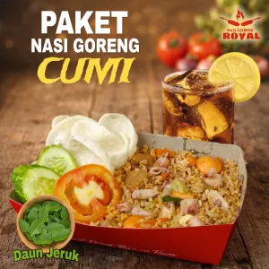 Paket Nasgor Daun Jeruk Cumi