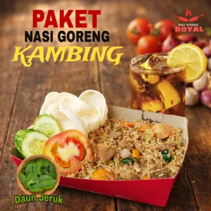 Paket Nasgor Daun Jeruk Kambing