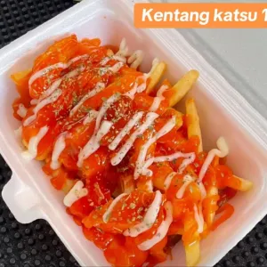 kentang katsu saus mayokentang katsu saus mayo