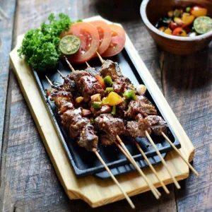 Sate Kambing Bumbu Maranggi (10 Tusuk)Sate Kambing Bumbu Maranggi Isi 10 Tusuk