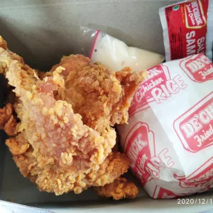 Nasi + Paha Atas + Saos