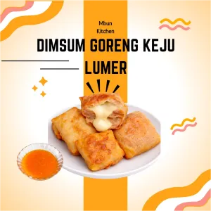 dimsum goreng isi ayam keju lumer