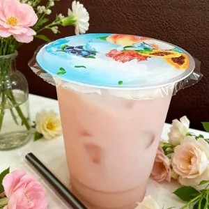 Milominuman segar+cream & susu segar+ es batu kristal