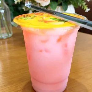 minuman tarolembut dan harum taro+cream+susu segar