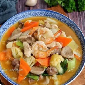 capcay kuah ati ampela