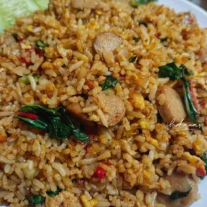 nasi goreng suwir ayam