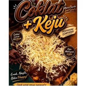 pisang Gembungpisang Gembung double topping coklat keju