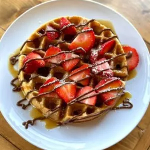 Waffle Choco Crunchy Strawberry