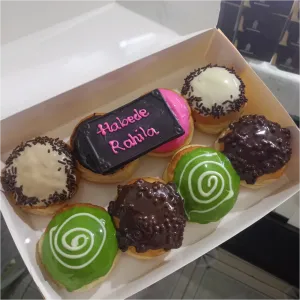 Donat Ucapan + Lilin