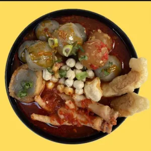Cilok Kuah Sambal Merah
