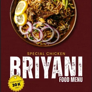 Nasi Briyani Ayam Rempah