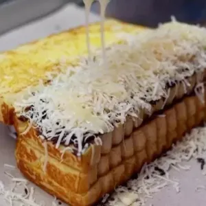 Roti Bakar Keju coklat