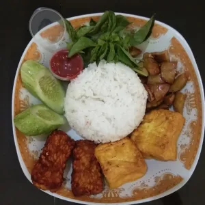 Paket Nasi Jengkol Goreng Asin