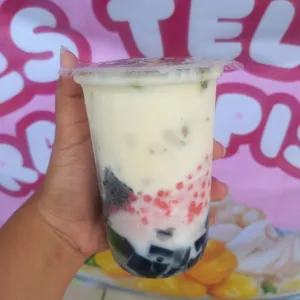 Es Teller Topping Keju