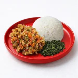 Paket Ayam Geprek Pedass DAUN JERUKNasi + Ayam Geprek Pedass Daun Jeruk + Kangkung Goreng