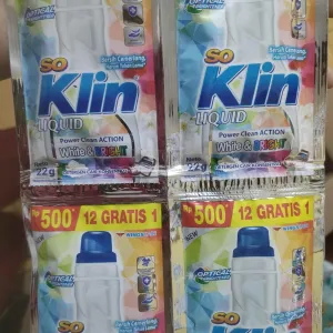 Soklin Liquid 1 Renceng (12pcs)