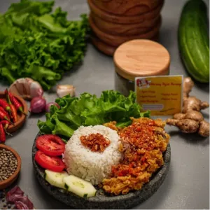 PAKET HEMAT: Ayam Geprek Sambalado