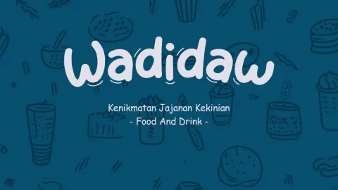 Wadidaw food and drink - Nagrog