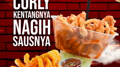 Potato Curly Crunch - Hegarmanah Panorama Residence