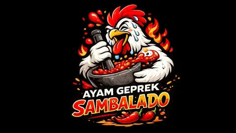 Ayam geprek sambalado - Cicalengka